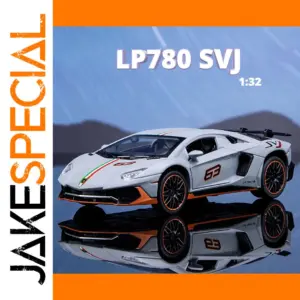 1:32 Lamborghini LP780 Diecast Toy Car Model