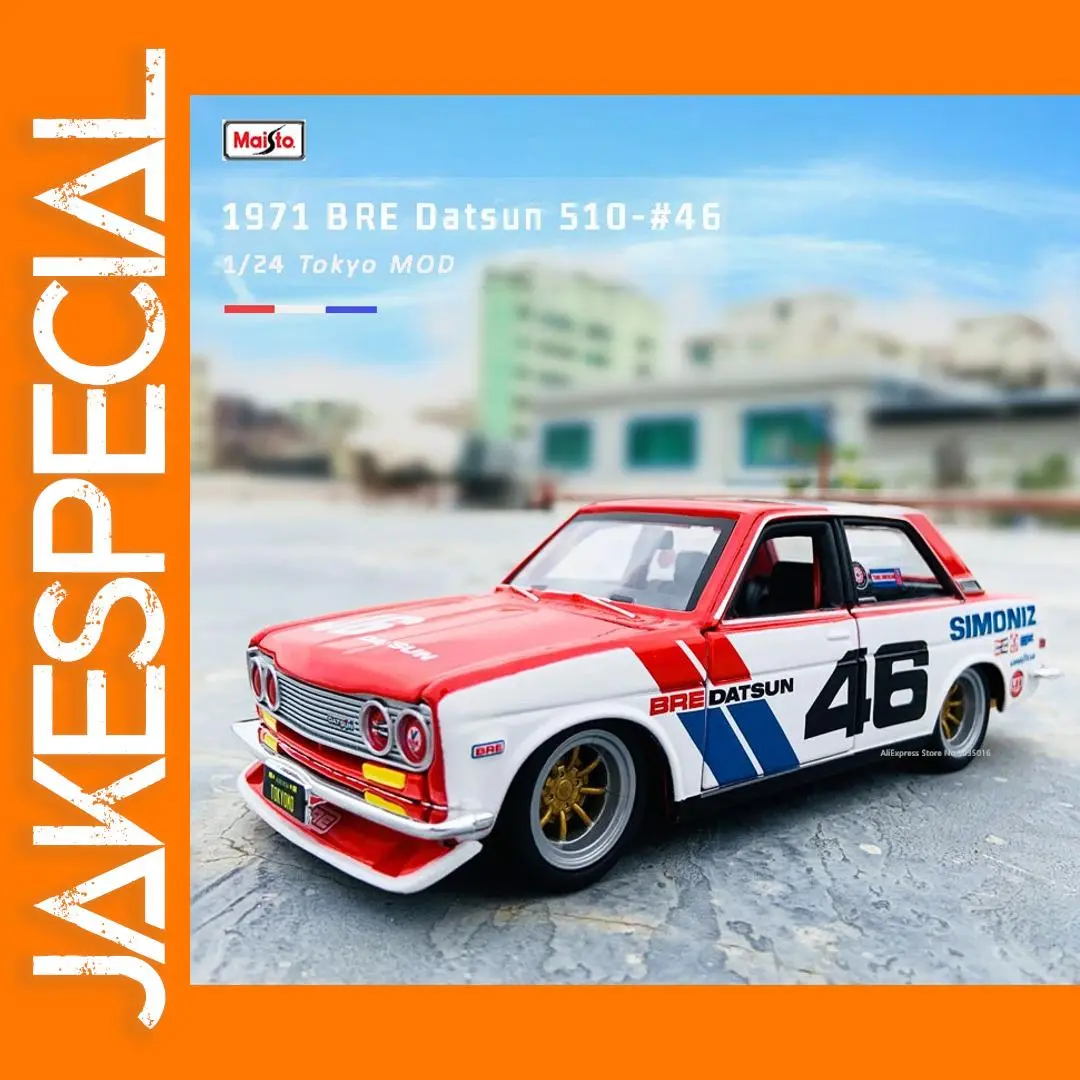 Maisto 1:24 Nissan DATSUN 510 Model Car 1 Maisto 1:24 Nissan DATSUN 510 Model Car