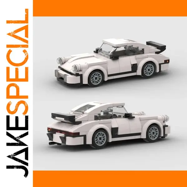 MOC Building Block Supercar Racer Set 196pcs
