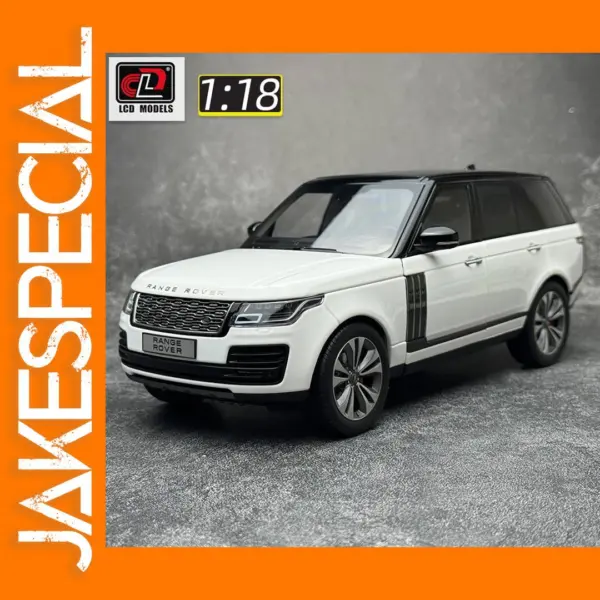 1:18 Diecast Metal Range Rover SUV Model