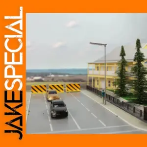 Evemodel 10pcs OO Scale Street Lights with LEDs