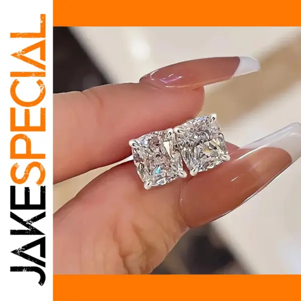 Cubic Zirconia Stud Earrings for Women