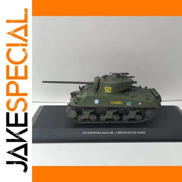 1/43 Scale M4 Sherman Tank Collectible Model