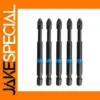 5Pcs PZ1 PZ2 PZ3 Magnetic Screwdriver Bits Set