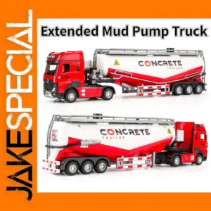 1/50 Scale Alloy Mud Pump Truck Model