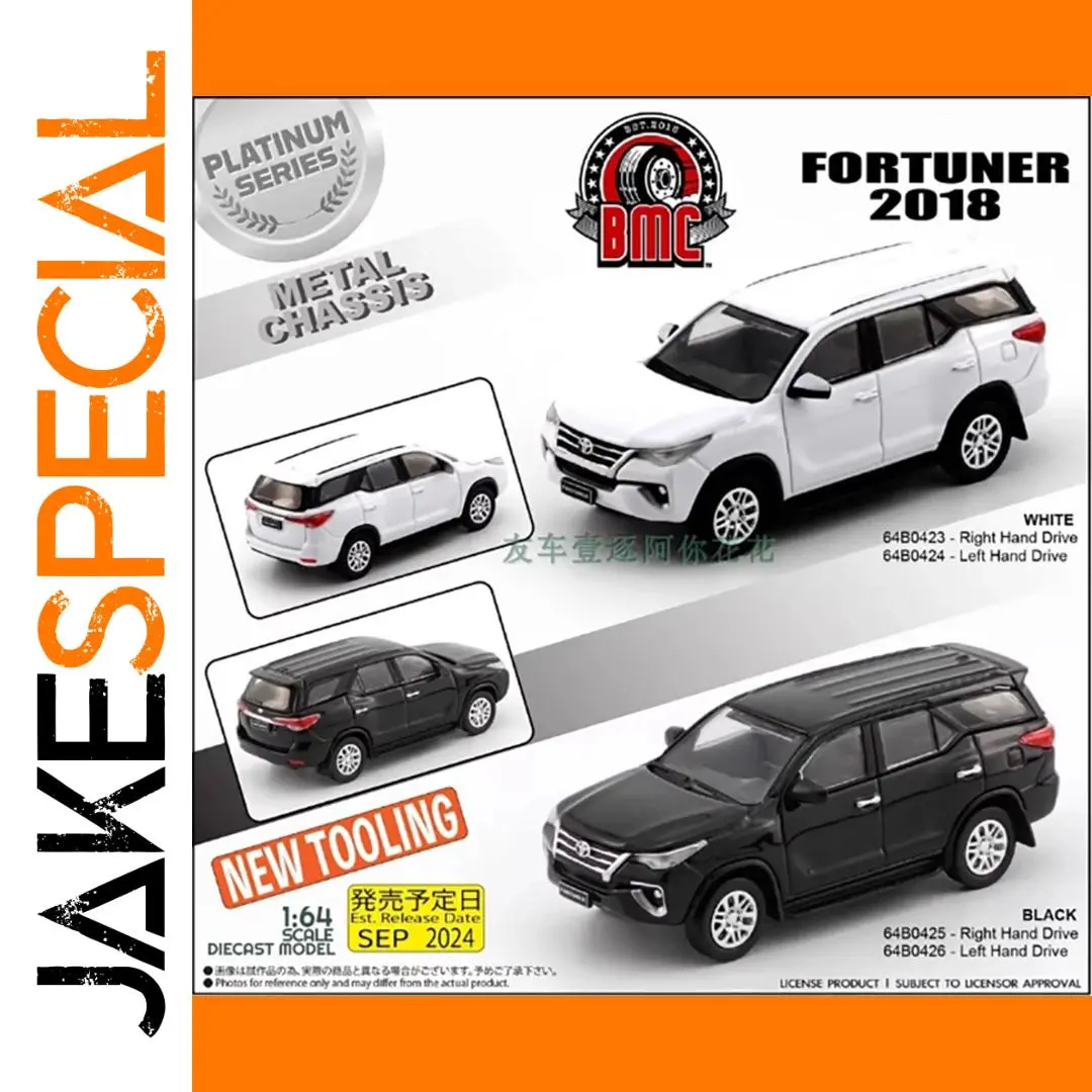 1:64 Scale Toyota Fortuner 2018 Alloy Model 1 1:64 Scale Toyota Fortuner 2018 Alloy Model