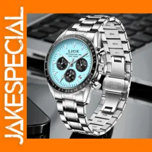 Military Stainless Steel Quartz Wristwatch