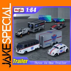 Maisto 1:64 Ford Dodge Chevrolet Trailer Model