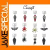 Halloween Spider Skull Charm Bracelet Kit