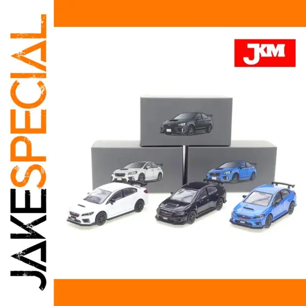 Subaru WRX STI 1/64 Diecast Model Car