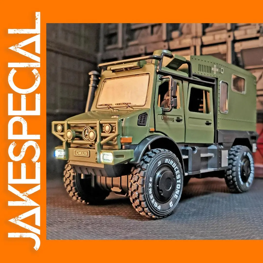 1/28 Unimog U4000 Alloy Model Car 1 1/28 Unimog U4000 Alloy Model Car