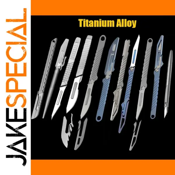 Titanium Alloy Carving Knife for Precision Tasks