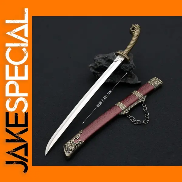22cm Metal Toy Shura Knife Replica