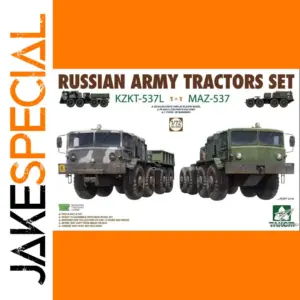 1/72 Scale Russian Army Tractors Model Kit