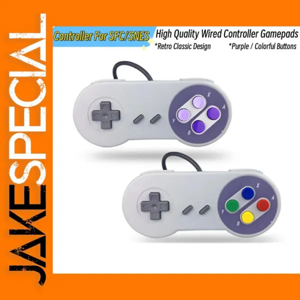 Replacement Gamepad for SNES/SFC Console
