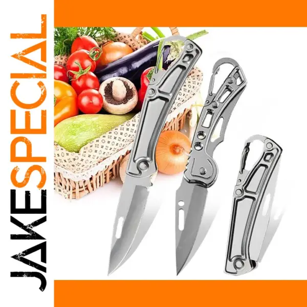 Folding Stainless Steel Peeling and Fruit Knife
