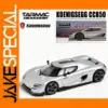 1/64 Koenigsegg CC850 Diecast Model Silver Car