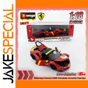 Bburago 1:18 Ferrari Sf90 Stradale Alloy Model