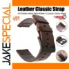 Leather Watch Band for Samsung Galaxy Watch 3 45mm