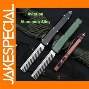 Aluminum EDC Comb 420 Steel Portable Tool