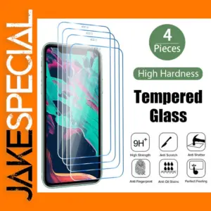 4PCS Tempered Glass for Multiple iPhone Models