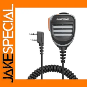 Baofeng UV K5 Speaker Microphone for Walkie Talkies