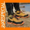 Waterproof Leather Ankle Safety Work Boots