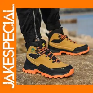 Waterproof Leather Ankle Safety Work Boots