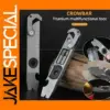 Titanium Alloy EDC Crowbar Screwdriver Tool