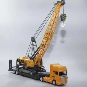 1:50 Diecast Plastic Flatbed Trailer Model 53 e58f252f upscaled