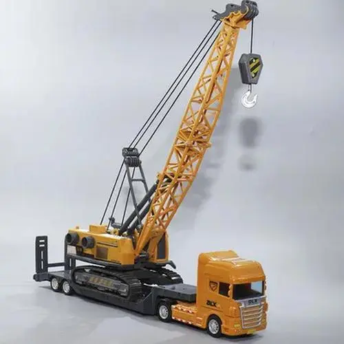 1:50 Diecast Plastic Flatbed Trailer Model 24 1:50 Diecast Plastic Flatbed Trailer Model - Image 24