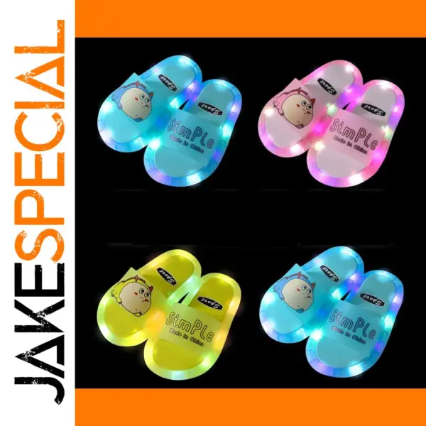 Lighted Animal Kids Slippers for Boys Girls