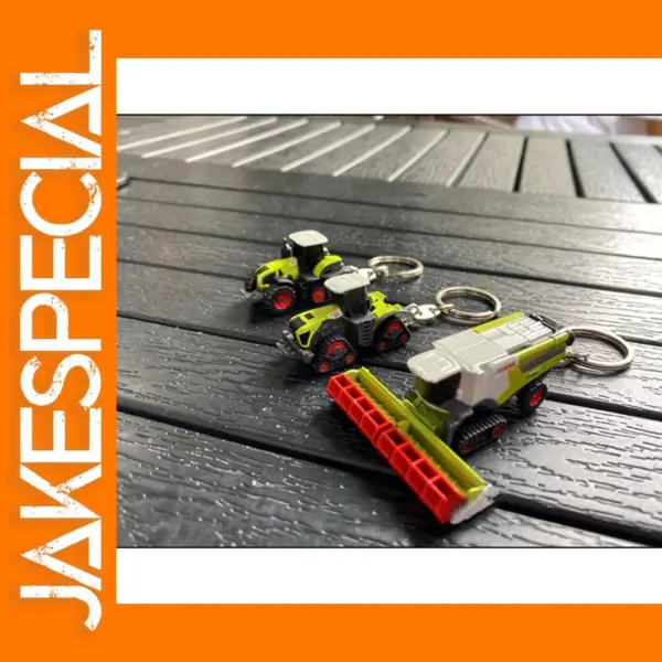 JERREN UH Mini Farm Tractor Keychain 5860 Model
