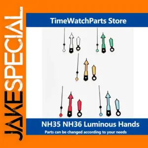 NH35 Green Luminous Watch Hands Set 1pc
