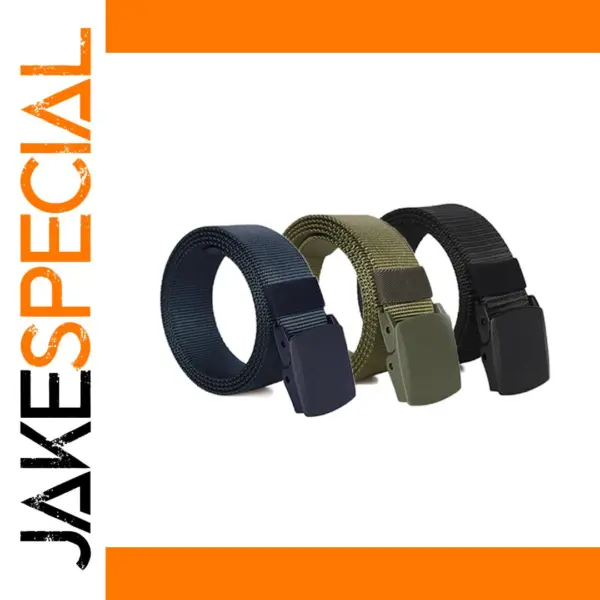 100-120cm Tactical Nylon Belt for Outdoor Use
