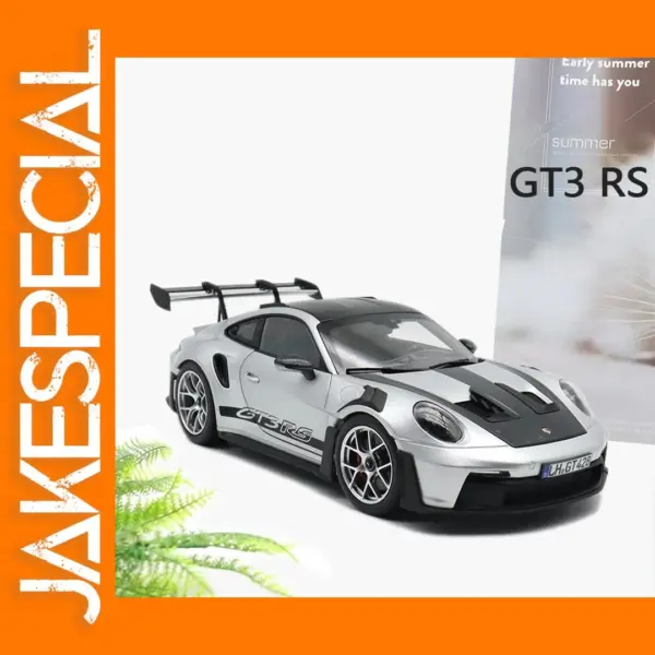 1:36 Porsche 911 GT3 RS Diecast Car Model