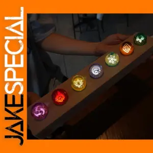 Genshin Impact 4cm Crystal Ball Night Light