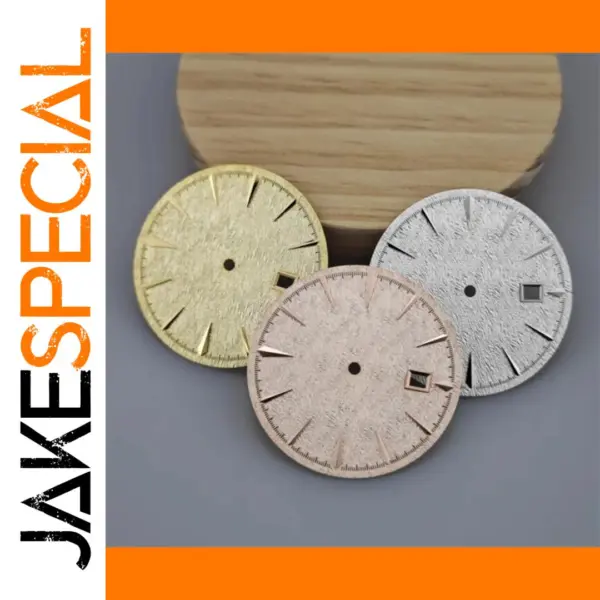 35mm Silver Gold Rose Watch Dial for NH35 NH36