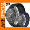 Silicone Strap for Omega MoonSwatch Planet Watch