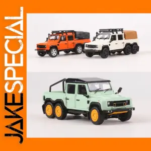 Land Rover Defender 6x6 Diecast Model Car 1:64