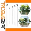 5pcs HO Scale Plaza Lampposts with LEDs