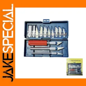 13-Piece Metal Carving Knife Set