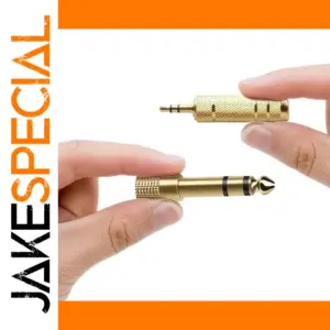 Audio Adapter Set 1/4-inch and 1/8-inch