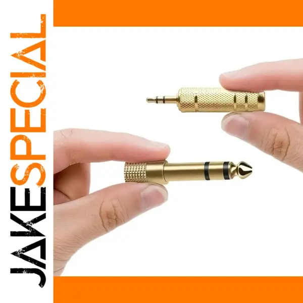 Audio Adapter Set 1/4-inch and 1/8-inch