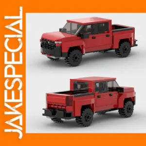 Silverado 1500 MOC Off-road Pickup Building Blocks