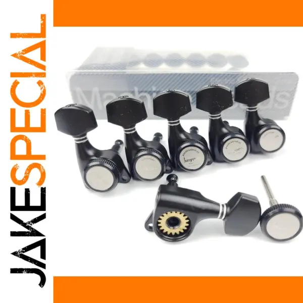 Guitar Locking Tuners for Electric Guitars Black