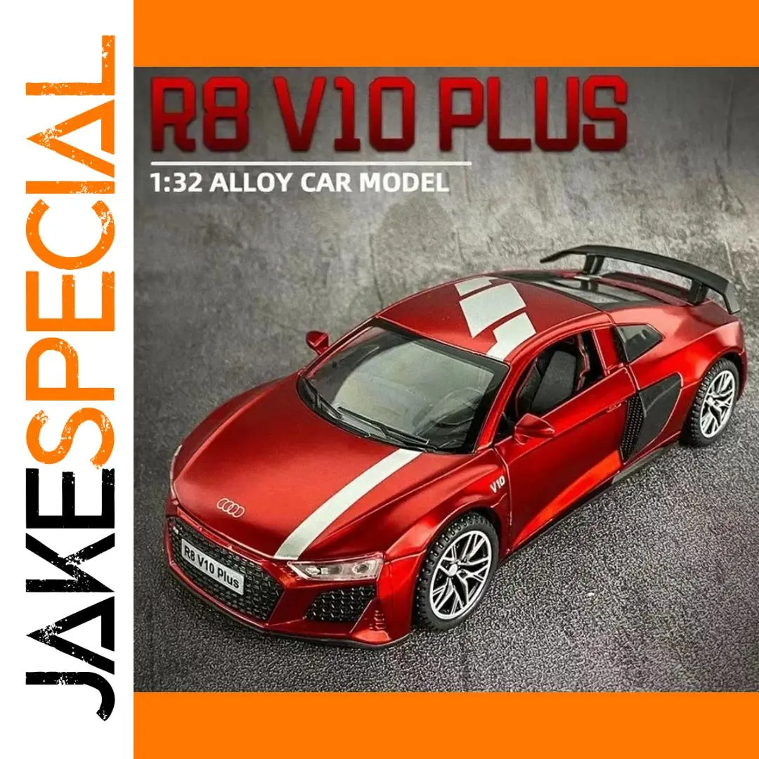 1:32 Audi R8 V10 Plus Diecast Model Car 1 1:32 Audi R8 V10 Plus Diecast Model Car