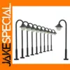 10pcs Warm White LED Lamp Posts for N Scale