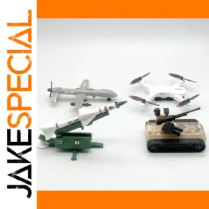 Digital Army Tank Model Toy for Assembly
