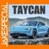 1:32 Diecast Porsche Taycan Model Car
